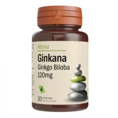 Ginkana Ginkgo Biloba 120mg, 30 comprimate, Alevia